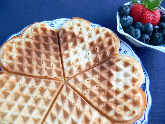 Norwegian Waffles (Vaffler) | WaffleHearts